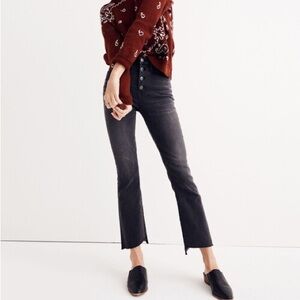Madewell Cali Demi boot style jeans